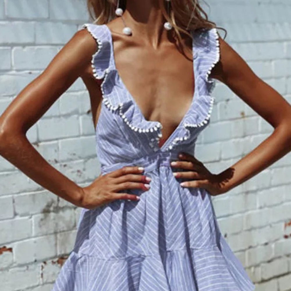 Princess Polly ruffle playsuit